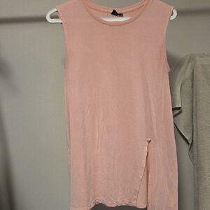 Simons Icône Soft Blush Pink Tank Dress